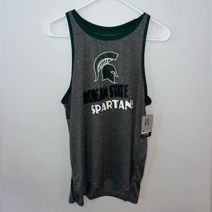 Michigan State Spartans Athletic Tank Top